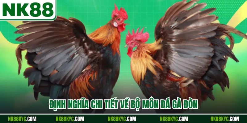 Định nghĩa chi tiết về bộ môn đá gà đòn