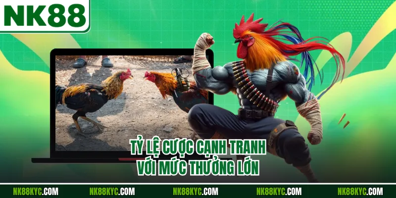 Tỷ lệ cược cạnh tranh với mức thưởng lớn